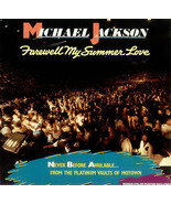 Rare Micheal Jackson Farewell My Summer Love Special Music Album w/Color... - $1,120.23 MXN