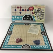 Pente Fast Paced Skill Board Game Vintage 1989 Parker Brothers Family Game Night - $29.65