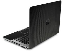 LidStyles Carbon Fiber Laptop Skin Protector Decal HP Elitebook 750 755 G1/ G2 image 2