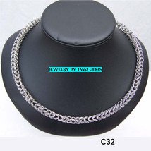 C32 stainless steel box chainmaille chain - £55.06 GBP