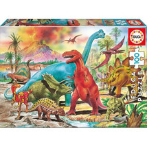 Educa Dinosaurs Puzzle Collection 100pcs - £29.50 GBP