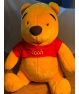 Winnie the Pooh Disney Toys R Us Huge 19&quot; Sitting Plush Stuffed Animal S... - £29.13 GBP