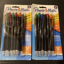 2 Packs 12: PaperMate Write Bros #2 Classic Mechanical Pencils 0.7mm W7E... - $9.49