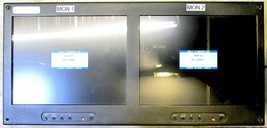 Synergy Global Technology Inc LCDR5U10-01DUAL LEX 5U Rackmount Dual 10.5&quot;  LCD - £224.21 GBP