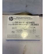 HP Hewlett Packard Greeting Card Paper 200 Coated Sheets Pre-scored 9.5”... - $9.90