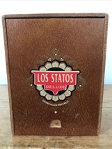 Vintage Los Statos Deluxe Robusto Empty Wooden Cigar Trinket Jewelry Box - $39.99