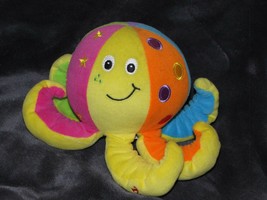 Tolo Baby Chime Stuffed Plush Rattle Toy Octopus Sea Creature 4&quot; 8&quot; - £23.18 GBP