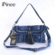 iPinee New Style Retro Denim Crossbody Bag Fashion Small Women Shoulder Bag Tass - £40.57 GBP