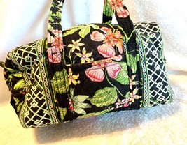 Vintage Vera Bradley Bag Botanical Small With Key Hook And Inside Pocket... - £15.72 GBP