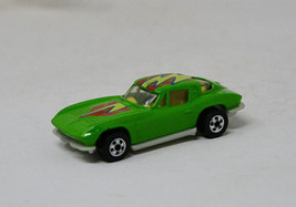 Vintage Hot Wheels Green Split Window &#39;63 Corvette  - $4.95