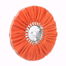 8&quot; Orange Airway Buffing Wheel,5/8&#39;&#39; Arbor Hole,12 Plys/Medium Polishing for Ang - £12.88 GBP