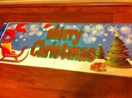 Merry Christmas Seasonal Wall Banner - €0,00 EUR