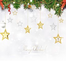 Hanging Stars Christmas Tree Decorations - $276.58 MXN