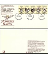 1983 AUSTRALIA FDC Cover -Sentimental Bloke, Australian Folklore, Ryde, ... - £2.34 GBP