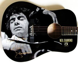 Neil Diamond Autographed Guitar - £1,106.11 GBP