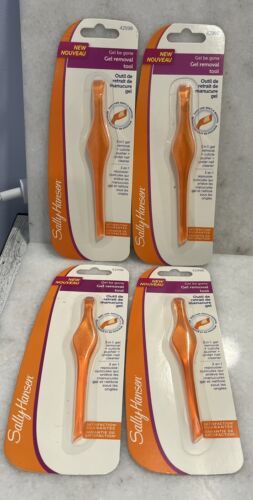 4 Sally Hansen 3 in 1 Gel Removal Tool + Cuticle Pusher + Under Nail Cle... - $17.82