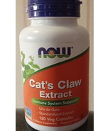NOW FOODS Cat's Claw Extract - 120 Veg Caps, 05/2024 - $7.87