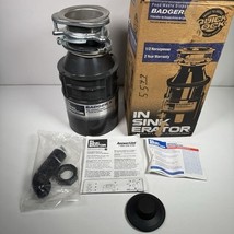 InSinkErator Badger 5 Garbage Disposal 1/2HP New Open Box - $79.19