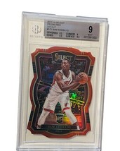 Bam Adebayo Rookie RC 2017 Select Die Cut Red Prizm /135 BGS 9 Mint Heat RARE sp - $1,485.00