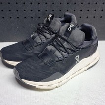 On Cloud Cloudnova Mens Black &amp; White Running Shoes Mens Size 9.5 - $64.34