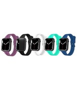 5 Pack Slim Lace Band Compatible With Apple Watch Bands 38mm 40mm 41mm f... - $19.79