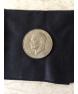 1976 bicen Eisenhower $1 coin plus 1936 buffalo nickel coin - both circu... - £16.02 GBP