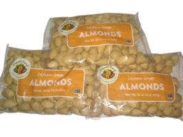 Treasure Harvest Almonds in Shells 1lb packages x6 Total 6lbs BBD Oct 2024 - £31.06 GBP