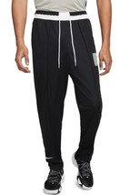 Nike Dri-FIT Men&#39;s Basketball Pants Size XL Black / White DH6749-010 NEW - £46.06 GBP