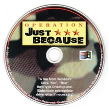 Operation Just Because (PC-CD, 1996) For Dos - New Cd In Sleeve - £3.98 GBP