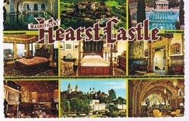 California Postcard San Simeon Hearst Castle Magnificant Multi View - £1.70 GBP