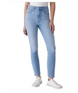 Calvin Klein Womens Jeans Light Blue Skinny High-Rise Stretch Heavyweight - $69.70 CAD