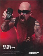 Slayer Kerry King 2012 Zoom H2n Handy Recorder advertisement 8 x 11 ad p... - £3.36 GBP