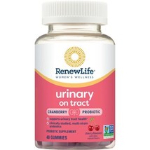Renew Life Women&#39;s Wellness Gummy Probiotic for Urinary Health, Cranberry, 48 - £12.95 GBP