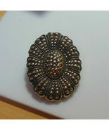 Gold-tone Signed W. Germany Oval Scarf Clip - $16.82