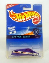 Hot Wheels Stealth #553 Spy Print Series 1 of 4 Purple Die-Cast Car 1997 - £3.15 GBP