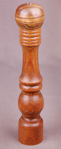 Vintage Wood Salt Shaker-Screw Top-10.25&quot; tall-Japan - £11.10 GBP