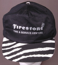 Firestone Tire &amp; Service Centers Hat-Snapback Cap-Zebra Stripe-Auto-Gara... - $27.67