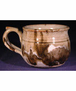 Handmade Coffee Mug, Ceramic Multi Color Wide One of a Kind Cup, Pottery - €20,59 EUR