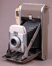 Polaroid Land Camera Model 80A-Leather Hand Strap-Bellows-Great Look - $64.50