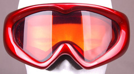 XG Ski SNOWBOARDING Goggle-Red-Orange/Amber LENSES-Kid Size - £11.75 GBP