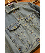 Eddie BauerDenim Jean Jacket-Blue-Women&#39;s Medium-Metal Buttons - €27,59 EUR