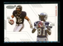 2009 Hit Sage College Football Card S-9 James Casey Jarett Dillard Rice Owls - £3.89 GBP