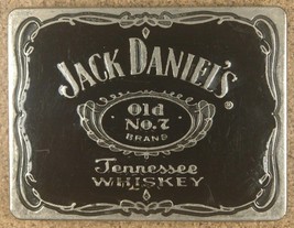 Jack Daniel&#39;s Belt Buckle-Old No. 7-Tennesse Whiskey-Made in USA-2005-Black - £18.56 GBP