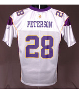 NFL Adrian Peterson 28 Jersey-L 14-16-White-Reebok-Screenprint-Minnisota... - €16,34 EUR