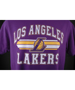 Los Angeles Lakers T Shirt, Purple Yellow Letters, Small, Vintage, Baske... - £14.69 GBP