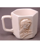 Vintage Jeff Gordon Mug-# 24-NASCAR 50th Anniversary-Hexagon-3D-1997-Cer... - $23.36