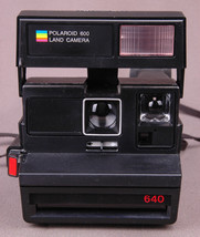 Vtg Polaroid 640-Rainbow-Flash-Land Camera - £29.79 GBP