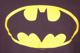 Batman T Shirt, Yellow Logo, Black &amp; Yellow, XL, Official Warner Bros. T... - £6.67 GBP