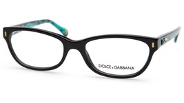 New Dolce&amp;Gabbana Dg 1205 1826 Black Eyeglasses Frame 52-17-135mm - £66.98 GBP
