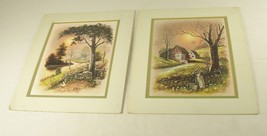 2 Color Prints by Artist A. Bruno, 11&quot;x13&quot; ~ &quot;Duck Haven&quot; &amp; &quot;The Chopping Block&quot; - £22.98 GBP